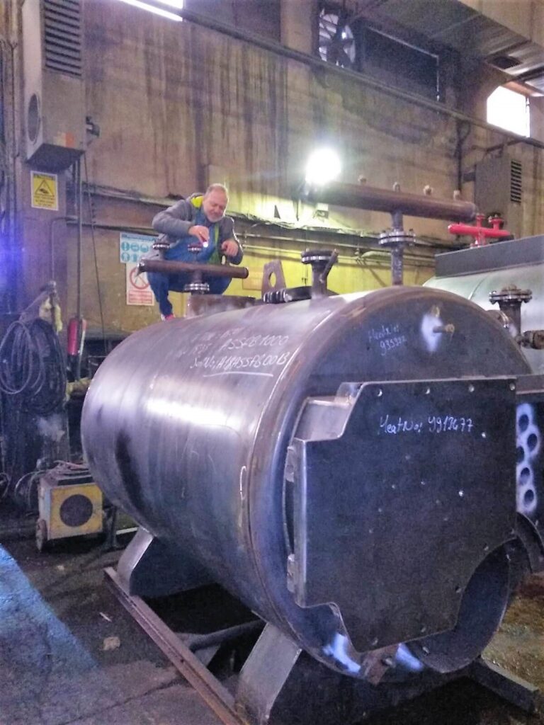 בדיקה קרה של דוד קיטור